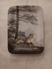 Nature's Harmony "And The Cougar Rests” Collector Plate 1996 Bradford Exchange