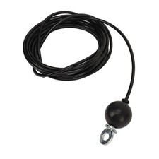 Black Pulley Cable Fitness Pulley System Cable Heavy Duty Steel Wire Rope For