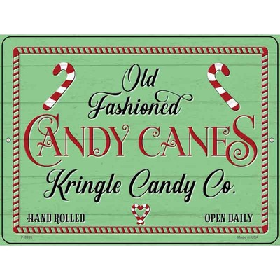 Kringle Candy Co Novelty Metal Parking Sign