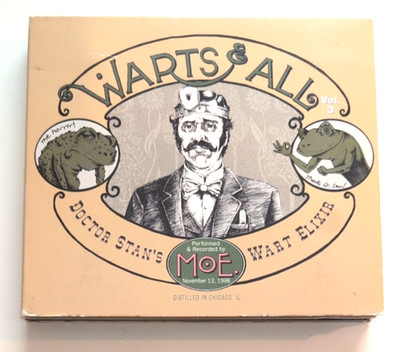 Moe: Warts & All, Volume 3 (3 CD set, 2003 Fat Boy Records) Jam Band