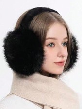 Women Men Winter Super Soft Ear Muffs Warmer Ladies Earflaps Cosy Cold Fluffy...