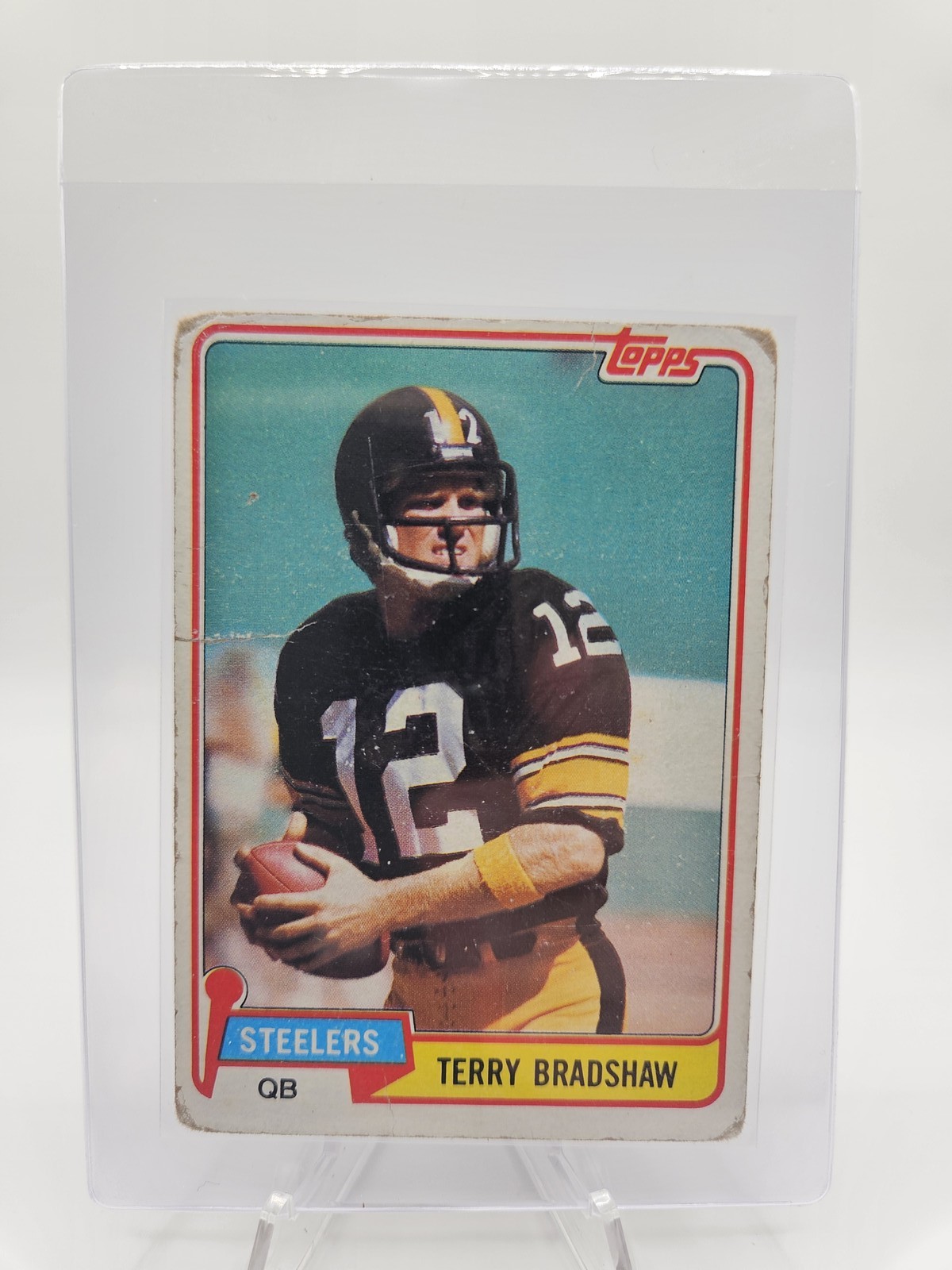 1981 Topps #375 Terry Bradshaw
