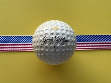 VINTAGE 1960s JACK NICKLAUS EARLY GOLD CROWN SIGNATURE MACGREGOR 1 GOLF BALL