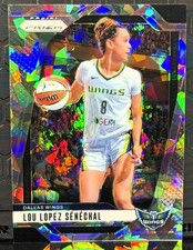 2024 Prizm #121 Lou Lopez Senechal Ice Prizm - ERROR CARD - No "Prizm" on back
