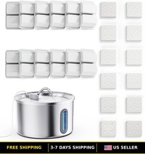 Stainless Steel Cat Water Fountain, 3.2L Automatic Pet Drinking Dispenser