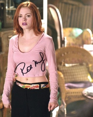 ROSE McGOWAN SIGNED PHOTO CHARMED (1)