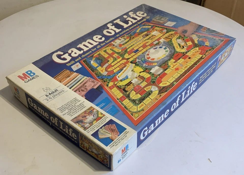Game Of Life Vintage Board Game From 1984 MB Games 100% Complete VGC - Image 4 of 4