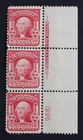 CKStamps: US Stamps Collection Scott#319 Strip Mint 2NH 1H OG