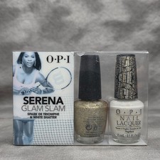 OPI 'Serena Glam Slam' 2 Pc Nail Lacquer Set - SPARK DE TRIOMPHE & WHITE SHATTER