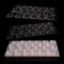 Coolnail 240pcs Adhesive Tabs Press On Nail Jelly Stickers Waterproof 0.04 per gallon