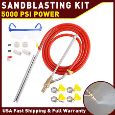 5000 Psi Sandblasting Kit For Pressure Washer Sand Blaster Attachment Power 5000 Psi Sandblasting Kit For Pressure Washer Sand Blaster Attachment Power