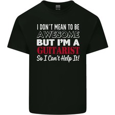 Guitarrista I Dont Mean to Be Impresionante Guitarra Para Hombre Camiseta Algodón Ligero