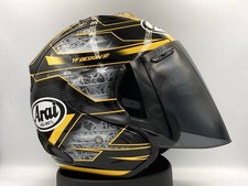 Casco Jet Arai SZ-Ram4 CHRONUS Giallo L Scudo Fumo Usato