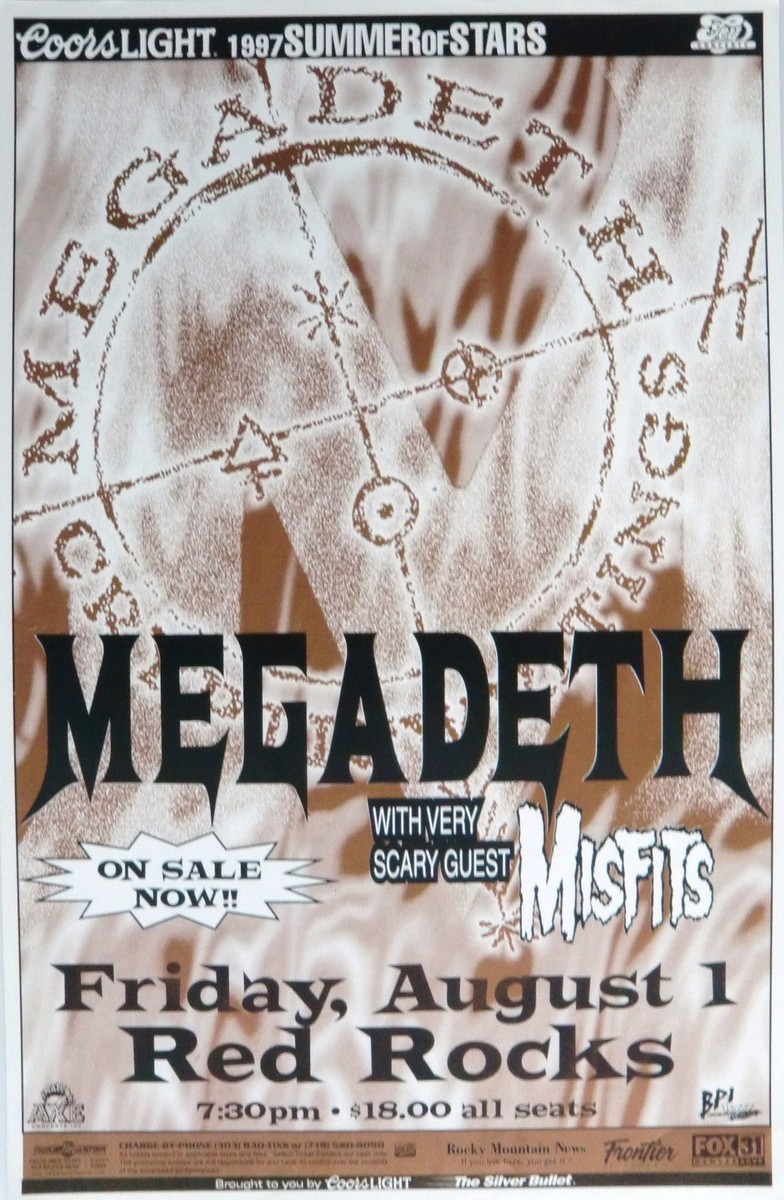 MEGADETH /MISFITS 