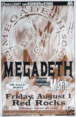 MEGADETH /MISFITS 