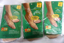 VTG. K-MART 3 PAIR LOW CUT NO BAND SHEER FOOT SOCKS/SIZE 10-11 1/2/NEW/NOS/USA