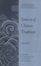Sources of Chinese Tradition De Bary