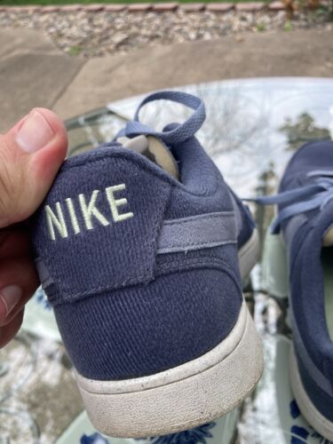 Nike Mens Court Vision Low NN DM0836-400 Blue Casual Shoes Sneakers Size 11 - Picture 6 of 10