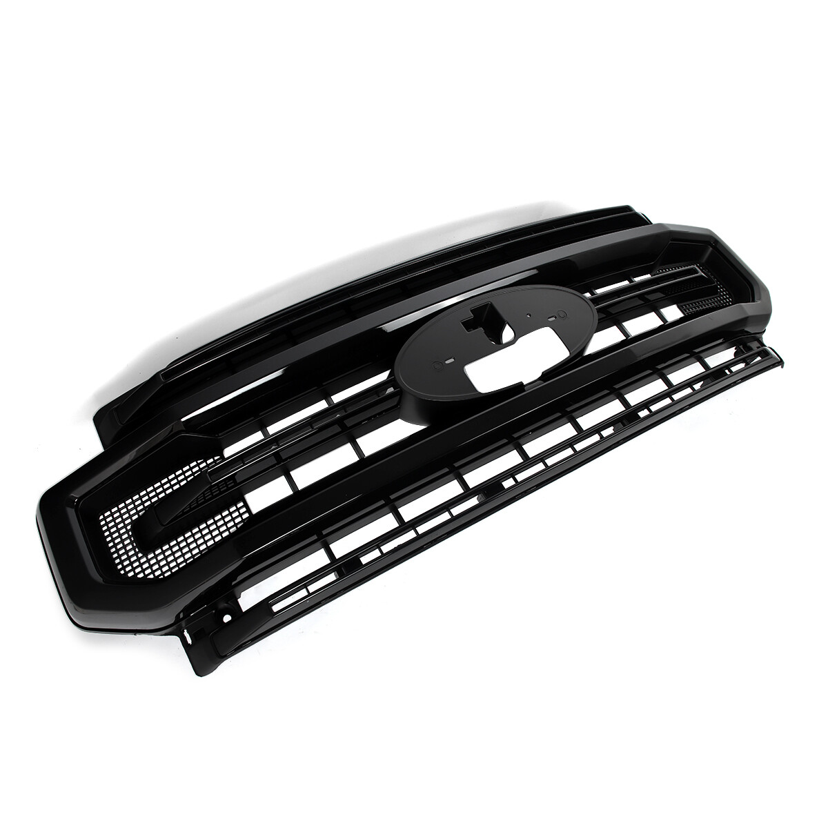 Front Bumper Grille Glossy Black Fit For 2020-2022 Ford F-250 F-350