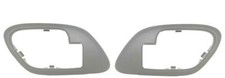 Inside Door Handle Bezels For Chevy Gmc Truck Suburban 1995-1998 Pair Gray