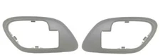 Inside Door Handle Bezels For 95-98 Chevy GMC Truck 95-99 Suburban Pair Gray