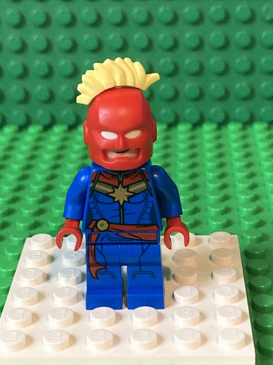 lego captain marvel helmet