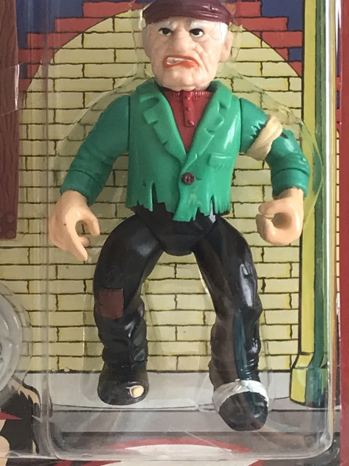 Figura de acción de colección Playmates Dick Tracy Copper And Gangsters The Tramp 1990 nueva en paquete Foto 2 de 4