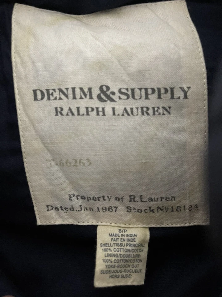 Ralph Lauren Pequeño Chaleco Chaqueta RRL Caza De Colección Imitación Cuero Polo Verde Cuadros GQ Foto 2 de 4