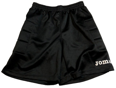 Joma Women Padded Cycling Shorts Sz S Black High Rise Drawstring Waist Bike NWOT