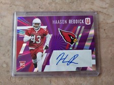 2017 UNPARALLELED HAASON REDDICK PURPLE RAINBOW SPOKES /99 ROOKIE AUTO 