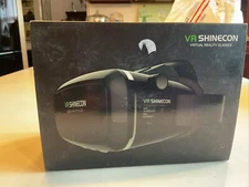 VR Shinecon 3D Virtual Reality Glasses For Android Cellphones Black