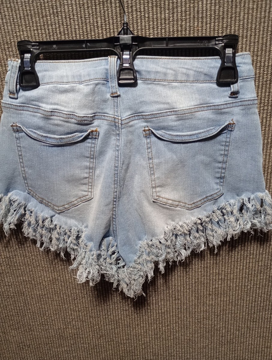 パンツ andwang fringe denim short pants M On The Fringe Rhinestone Denim Shorts | Windsor