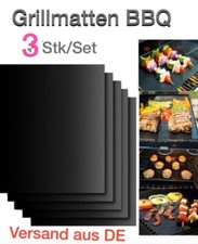 BBQ Grillmatten Matte Backofenmatte Dauerbackpapier 20x30cm Thermomix Grillen