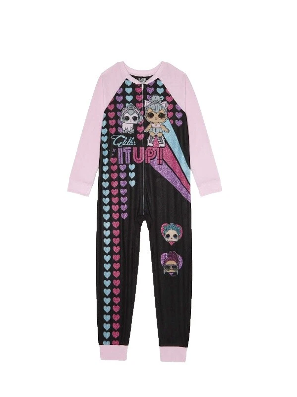 Mezcla de algodón de Una Pieza Ropa de Dormir Para niñas