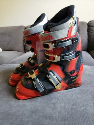 VERY RARE! Size 26.0 - KOFLACH Expert Vintage Ski Boots! Brand New!!! Black Red