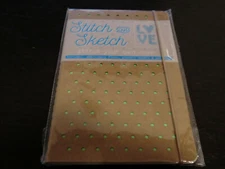 OOLY STITCH & SKETCH SKETCHBOOK NOTEBOOK - GREEN RULED NOTEBOOK LIMITED EDITION