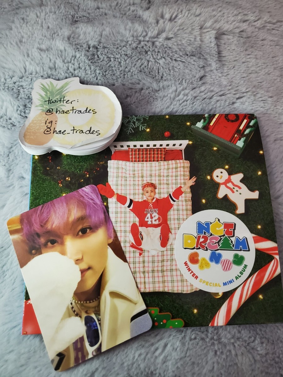 NCT DREAM　candy　ヘチャン　バケットハット　トレカ NCT DREAM CANDY ヘチャン トレカ グッズ - メルカリ