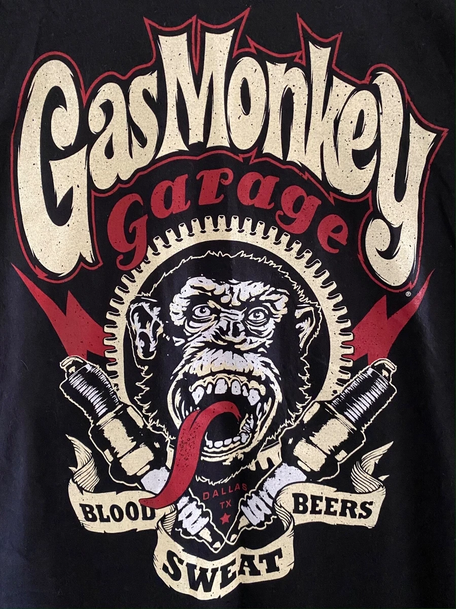 Gas monkey t shirt blood sweat and beers store