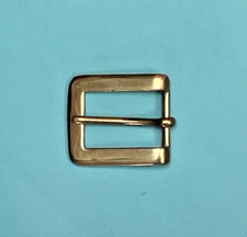 1 1/4" (32mm) Heavy duty Solid Brass Cast Belt Buckle, New