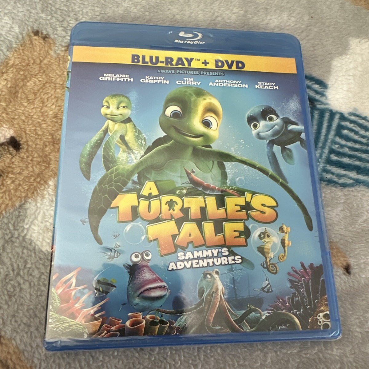 A TURTLE'S TALE SAMMY'S ADVENTURES New Sealed Blu-ray + DVD