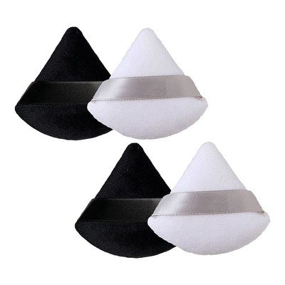 zum Gesicht Mini Face Makeup Schwamm Triangle Velvet Powder Puff Make-up Puffs