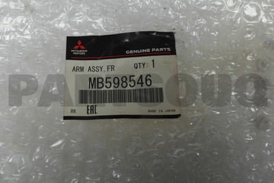 MB598546 Genuine Mitsubishi ARM ASSY,FR SUSP,UPR RH OEM | eBay