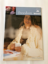 Twilleys Freedom wool  knitting book two with 17 knitting designs  