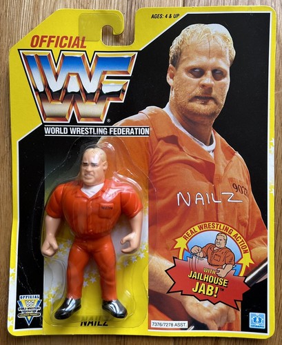 WWF Hasbro Nailz MOC Wrestling Figure 1993 Series ...
