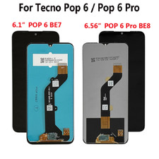 For Tecno Pop 6 BE7 6 Go Pro BE6j BE8 Lcd Display Screen Touch Digitizer Replace