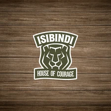 Isibindi House of Courage African Lion Pride Logo Decal Sticker #2941