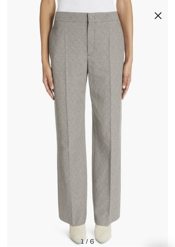 Isabel Marant Scarly Trousers Pants Sz 8 US 40 FR Ecru & Black NWT