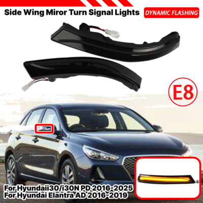 SPIEGELBLINKER AUSSENSPIEGEL BLINKER FÜR HYUNDAI I30 PD 16-25 ELANTRA AD 16-22