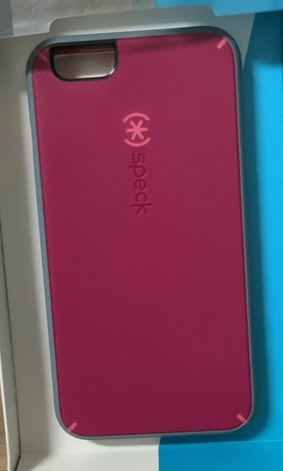 📀 Speck Mighty Shell Case Fuchsia/Gray - iPhone 6/6S PLUS - Image 2 of 3
