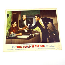 This Could Be the Night 1957 Lobby Card Movie Poster Jean Simmons Paul Douglas